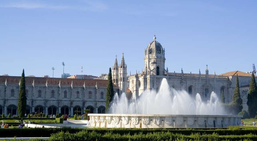 Jerónimos Monastery - home of the Pastel de Belem