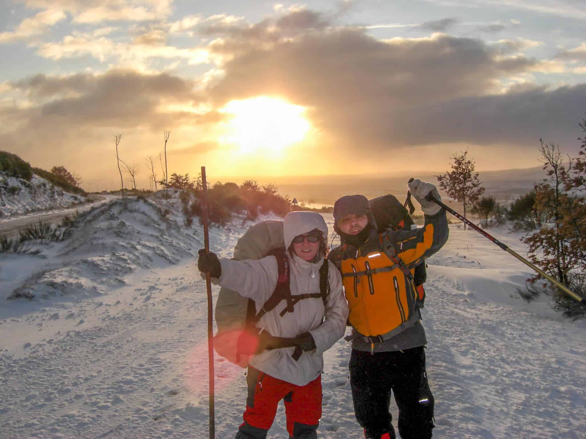 Winter Gear on the Camino