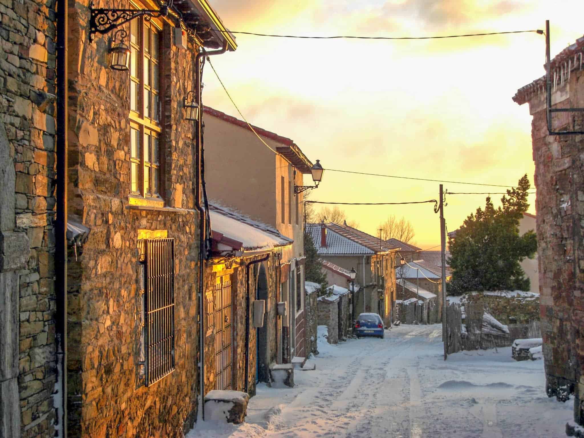 El Camino de Santiago en invierno