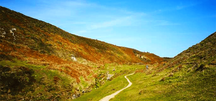 path in the Comeragh Mountains