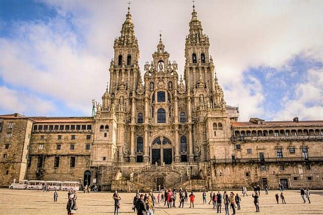 The Cathedral Of Santiago De Compostela