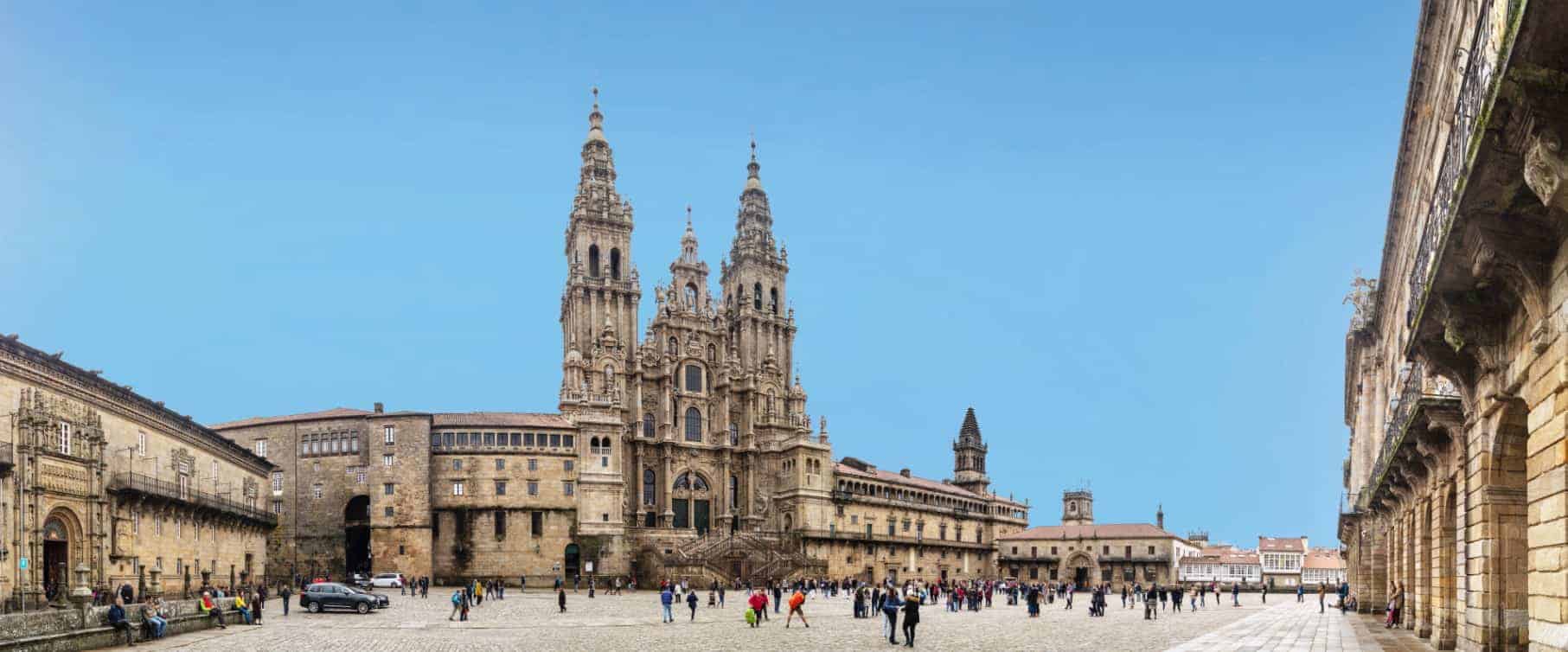 the cathedral in santiago