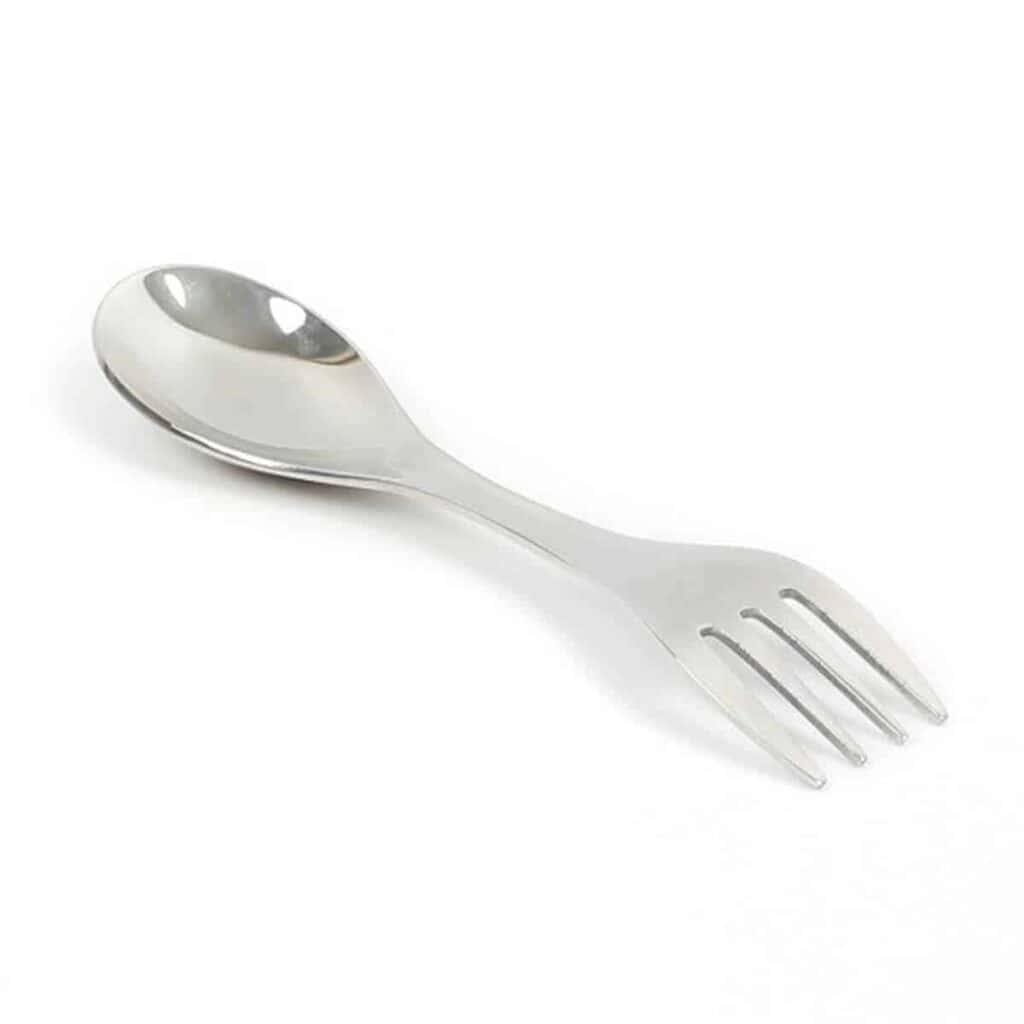 a spork is an affordable gift for people who love the outdoors and hiking