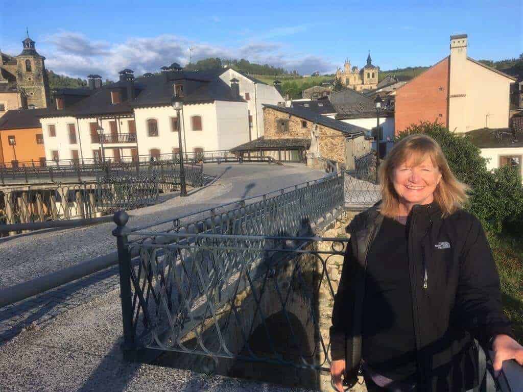 Susan on the Camino