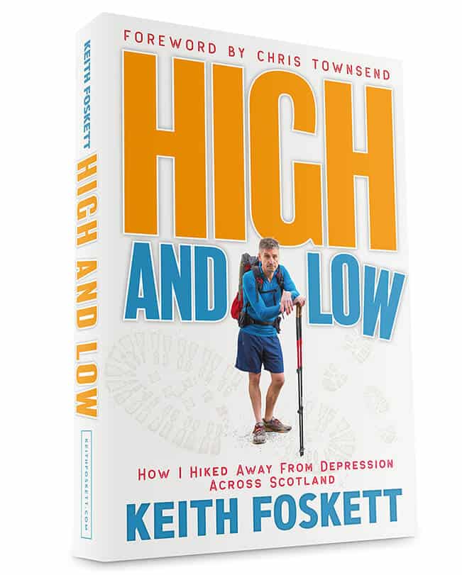 Keith Foskett book cover High and Low - Long-distance Hiker