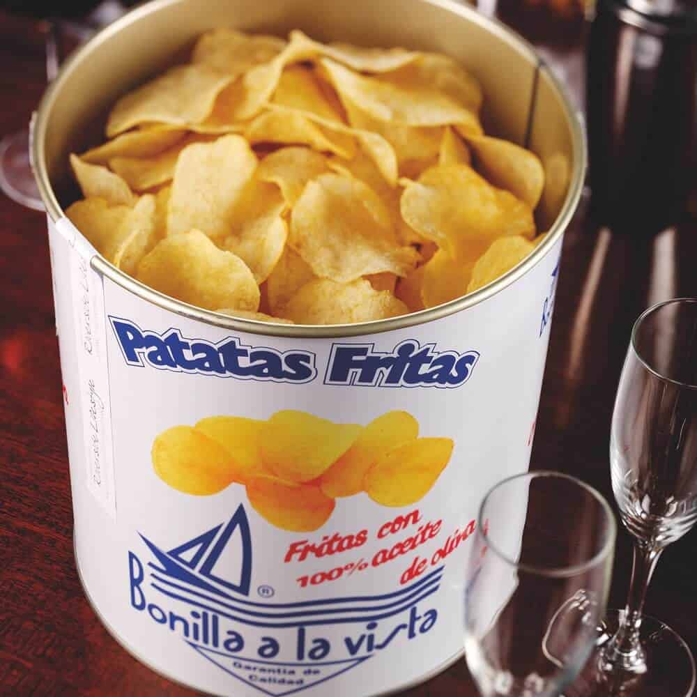 Bonilla a la vista crisps made from Galician potatoes