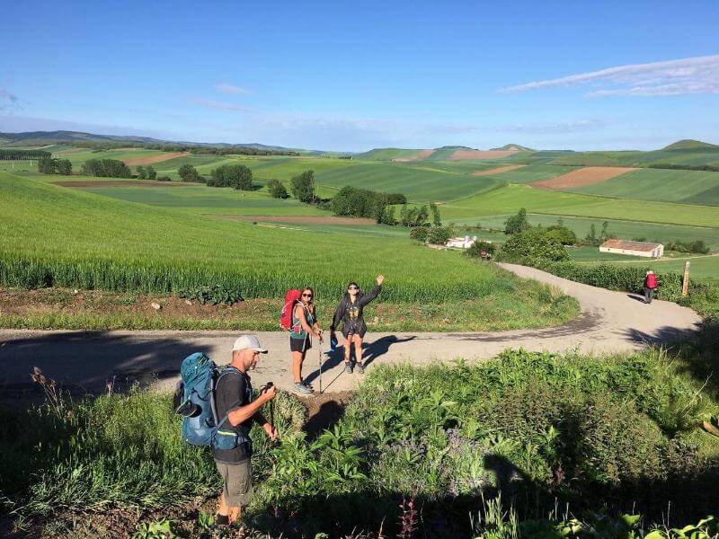 pilgrims on the life-changing camino