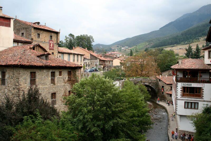 town of Potes Cantabria Picos de Europa Mountains Orujo Festival November festivals Festivals on the Camino