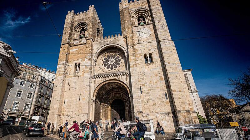 Lisbon Cathedral on section Lisbon