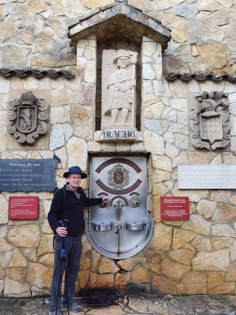 Wine Fountain On the Camino de Santiago