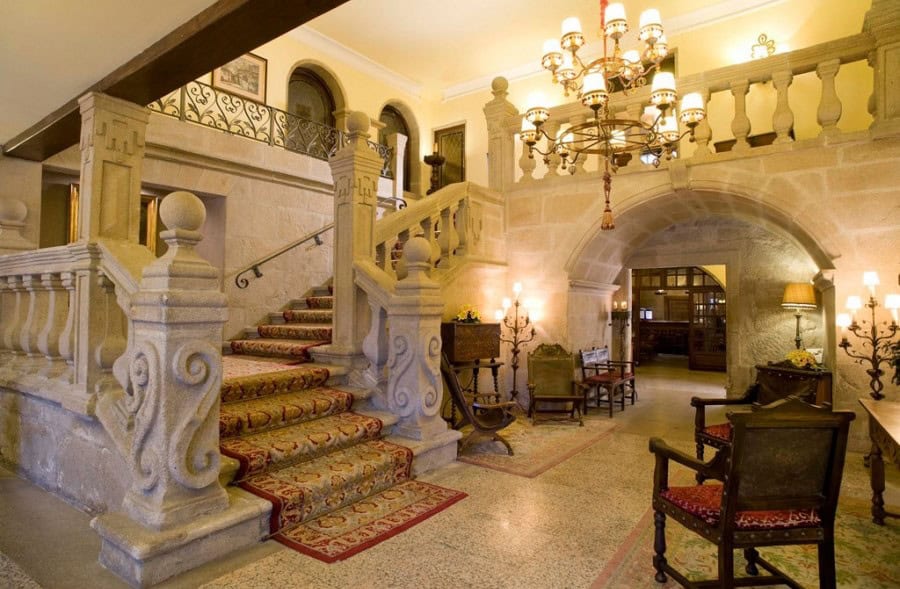 Luxury Camino accommodation hotel Parador de Pontevedra