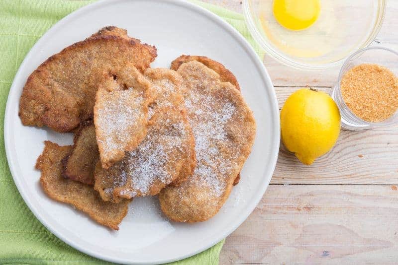 Orejas de Carnaval - a food served in galicia