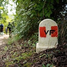 Via Francigena sign