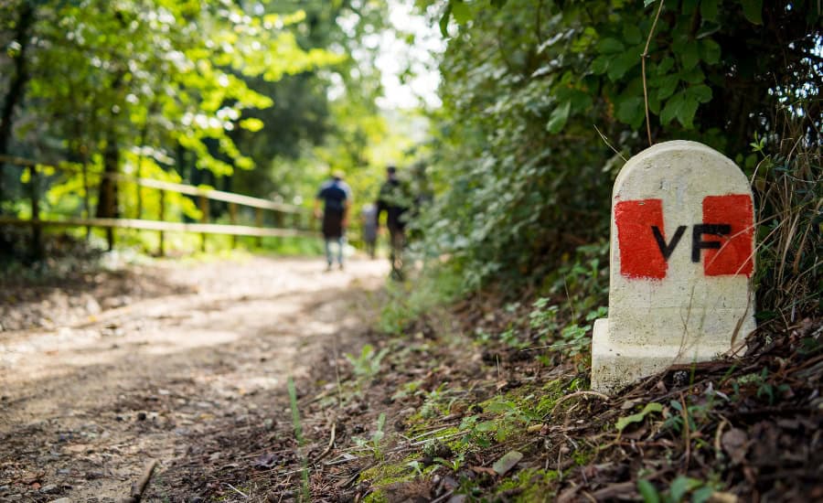 Via Francigena sign