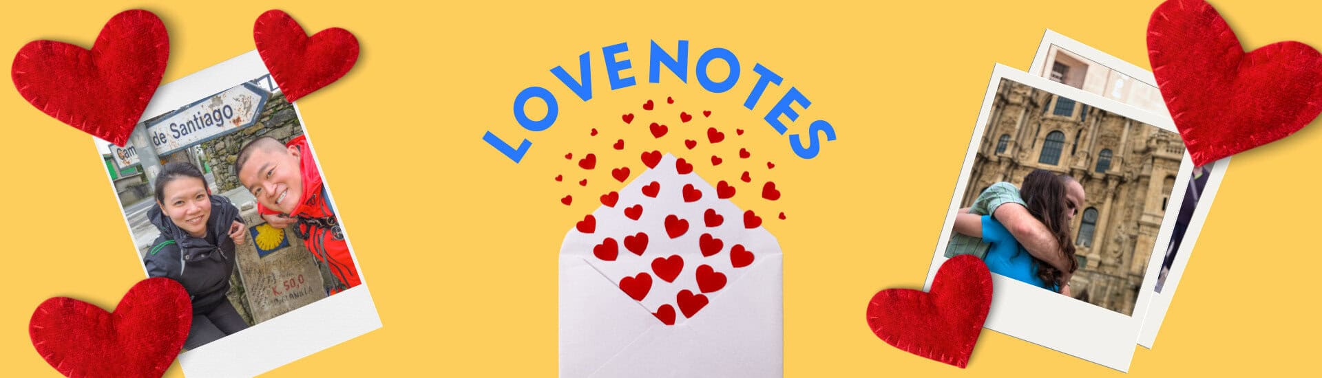 Love notes on the Camino de Santiago banner image