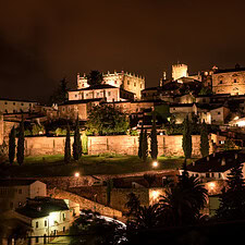 Caceres city via de la plata