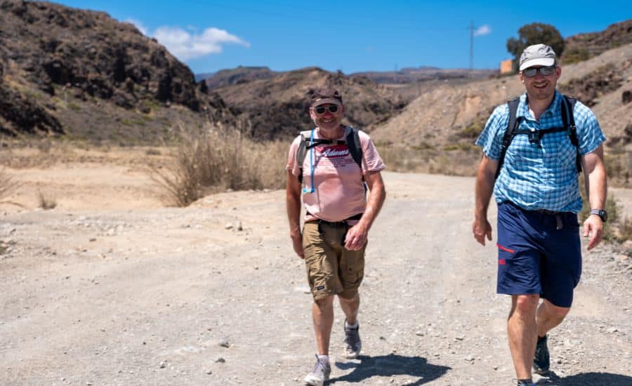 Two pilgrims on the camino
