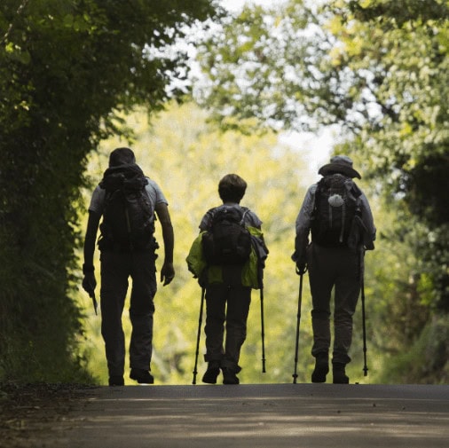 Pilgrims walking tour