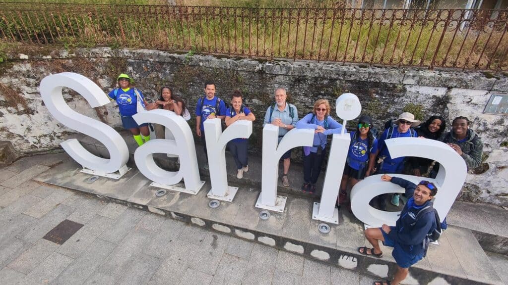 Group in Sarria