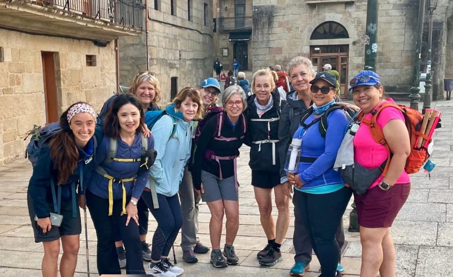 Woman only guided group