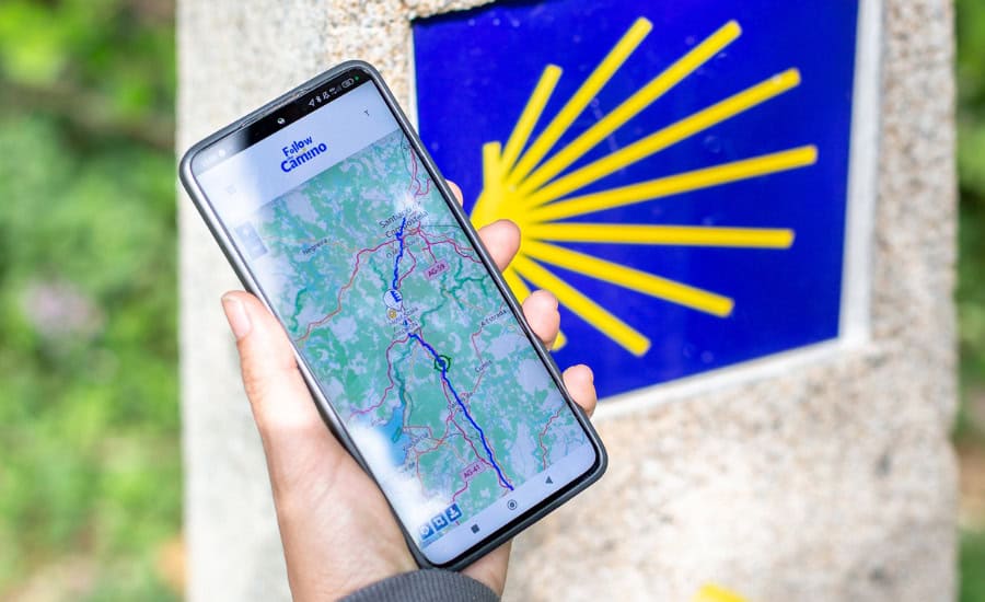 follow the camino app