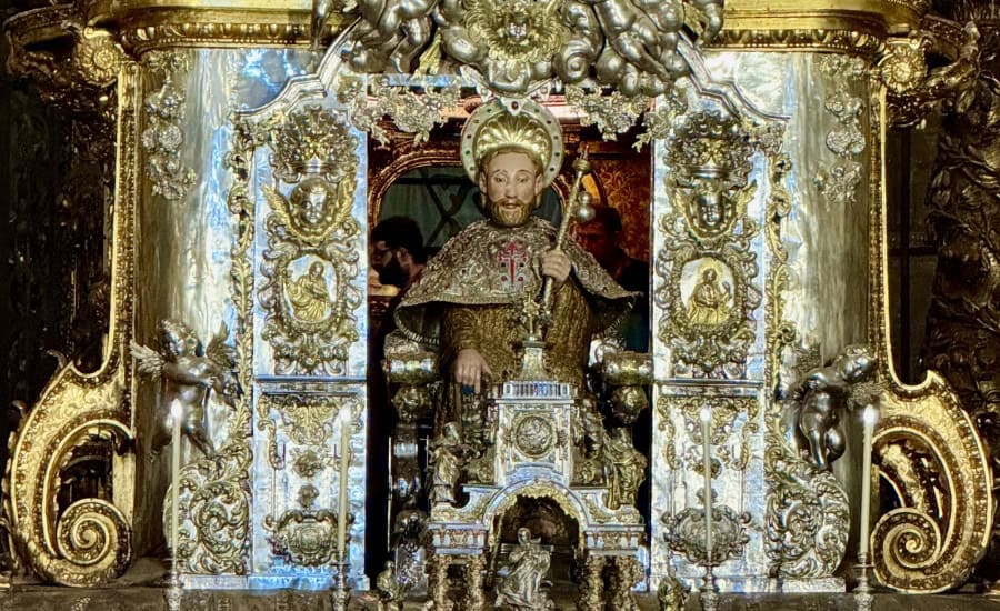 Santiago interior cathedral