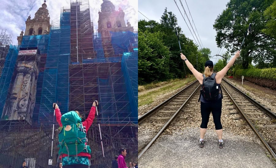 First and last Camino - Aima
